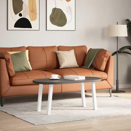 Sofabordben 4 stk. 42 cm stål hvid