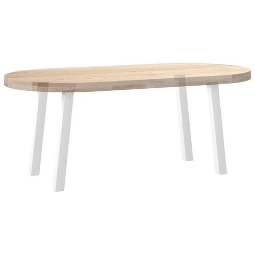 Sofabordben 4 stk. 42 cm stål hvid