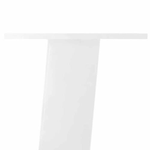 Sofabordben 4 stk. 42 cm stål hvid