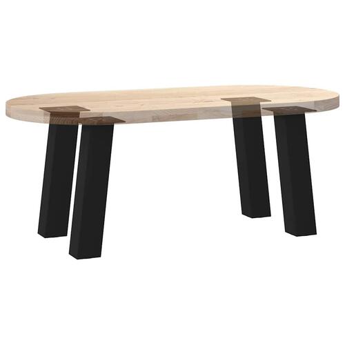 Sofabordben 4 stk. 42 cm stål sort
