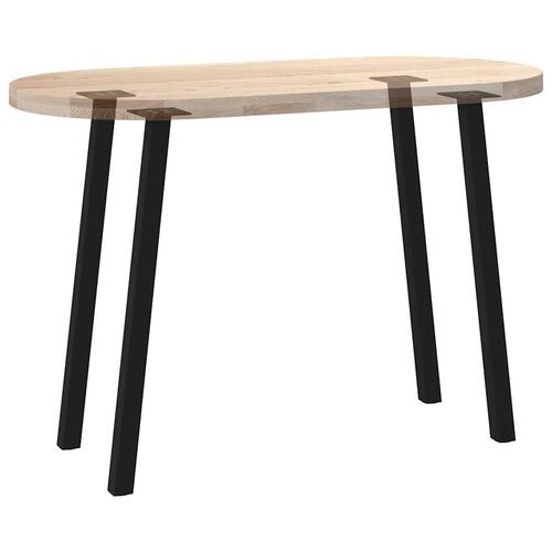 Sofabordben 4 stk. 72 cm stål sort