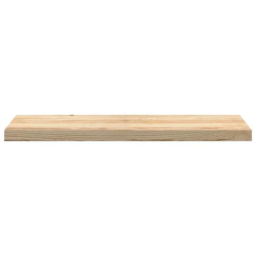 Trappemåtter 2 stk ubehandlet 90x30x2 cm massivt egetræ