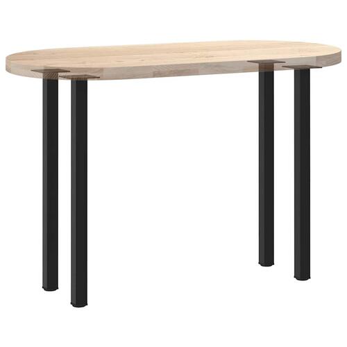 Sofabordben 4 stk. 72-74 cm stål sort