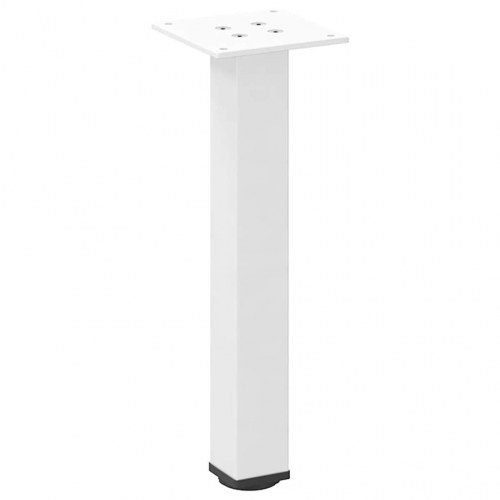 Sofabordsben 4 stk. - hvid, 42-44 cm
