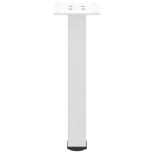 Sofabordsben 4 stk. - hvid, 42-44 cm