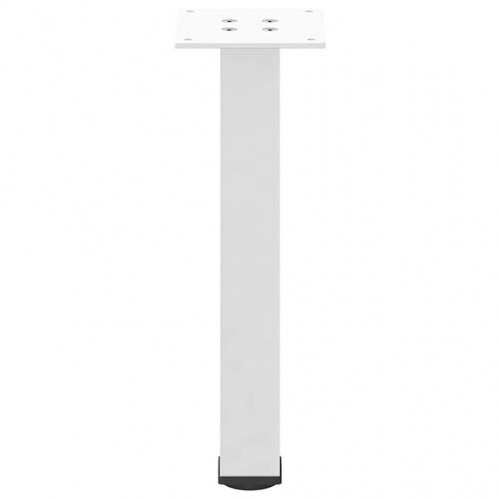 Sofabordsben 4 stk. - hvid, 42-44 cm