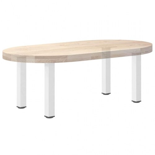 Sofabordsben 4 stk. - hvid, 42-44 cm