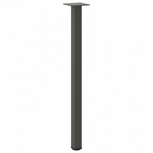 Bordben 4 stk. antracit 72-74 cm stål