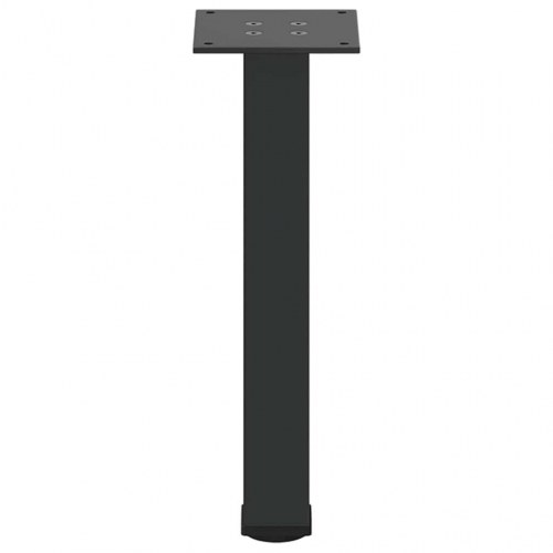 Sofabordsben 4 stk. - sort stål 30-32 cm