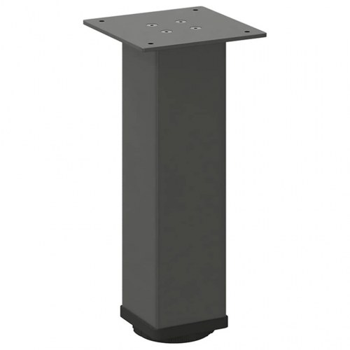 Sofabordsben 4 stk. antracit 30-32 cm stål
