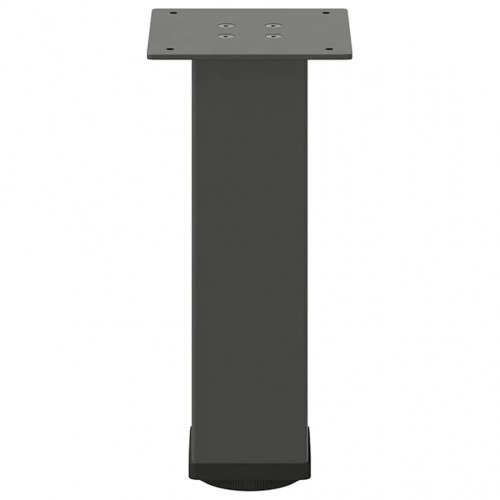 Sofabordsben 4 stk. antracit 30-32 cm stål