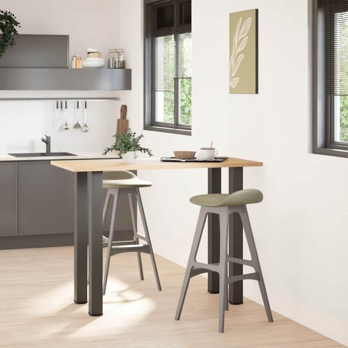 Barbordsben 4 stk. 90-92 cm - antracit