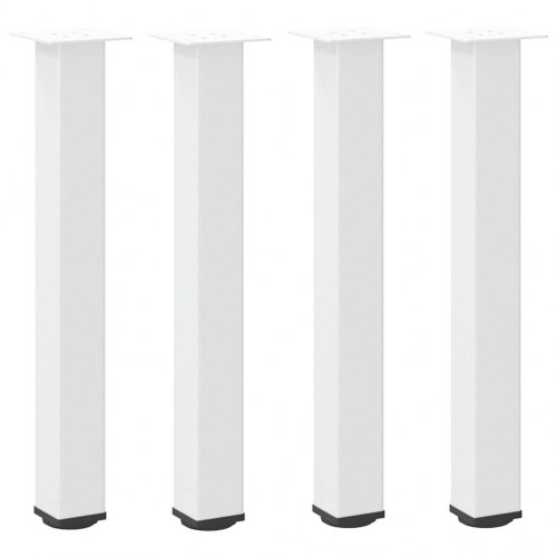 Konsolbordben 4 stk. - hvid 72-74 cm