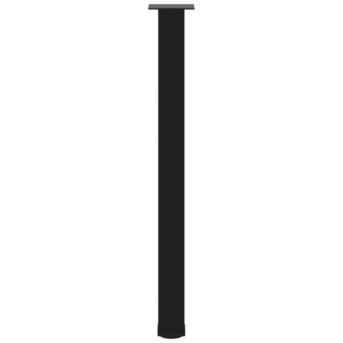 Barbordsben 4 stk. sort 100-102 cm stål