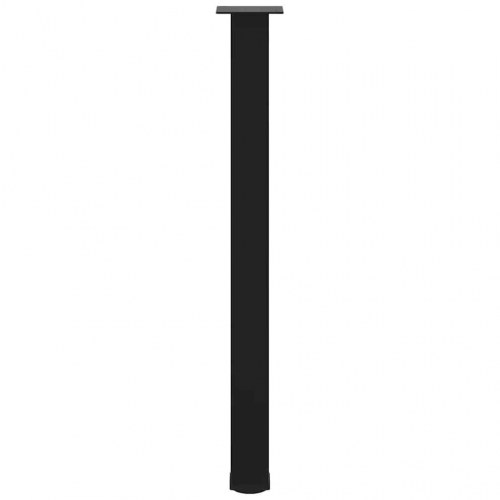 Barbordsben 4 stk. sort 100-102 cm stål