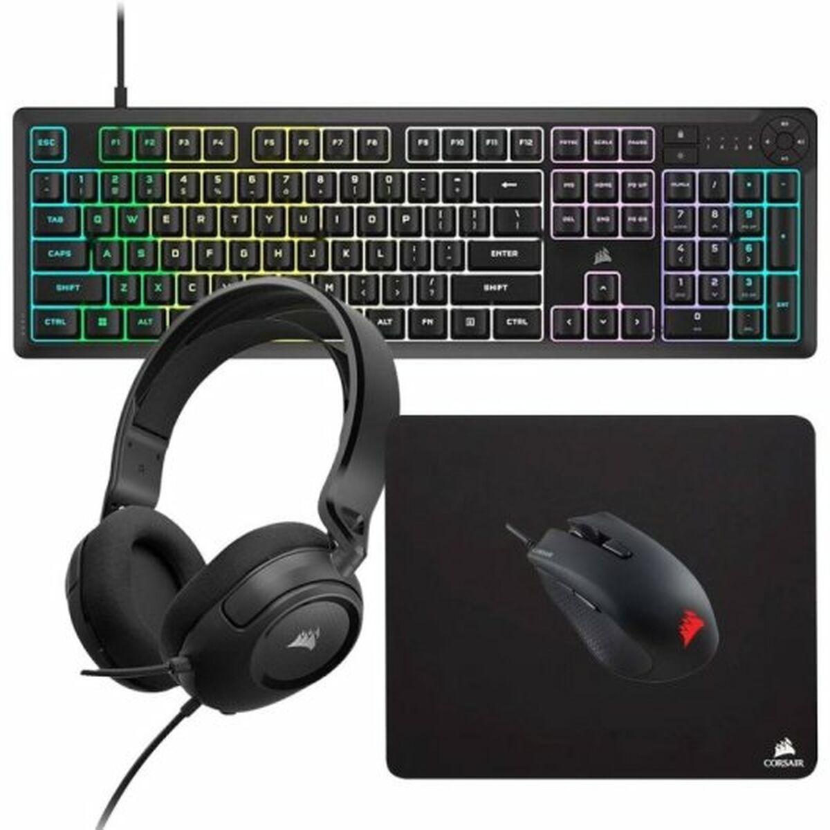 Tastatur Og Mus Corsair K55 Core Rgb Sort