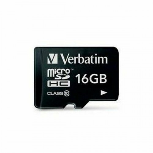 MicroSD-kort Verbatim 16 GB Class 10 (microSDHC)