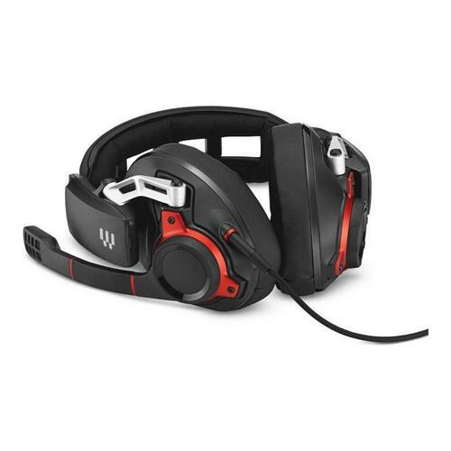 Hovedtelefoner med mikrofon Sennheiser 1000244 Sort Rød