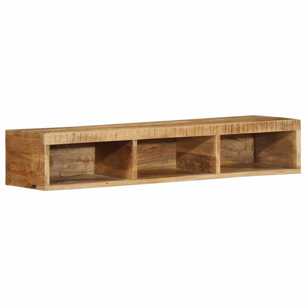 vidaXL væghængt tv-skab 100x30x19 cm massivt ru mangotræ