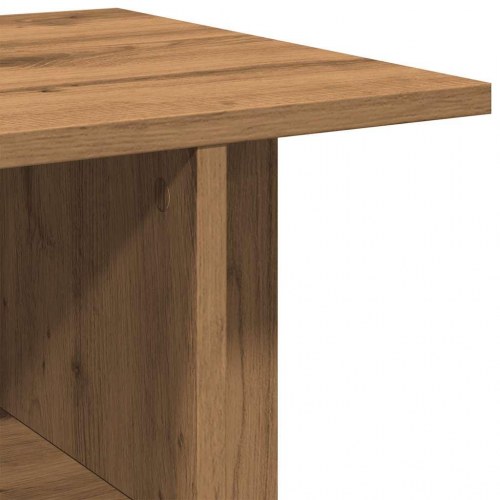 Tv-skab med hjul 80x40x45 cm konstrueret træ kunsteg