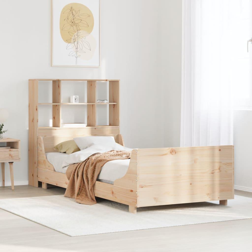 Seng Med Reol Uden Madras 100x200 Massivt Træ