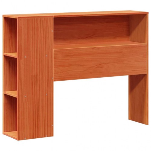 Sengeramme uden madras 90x200 cm massivt fyrretræ gyldenbrun
