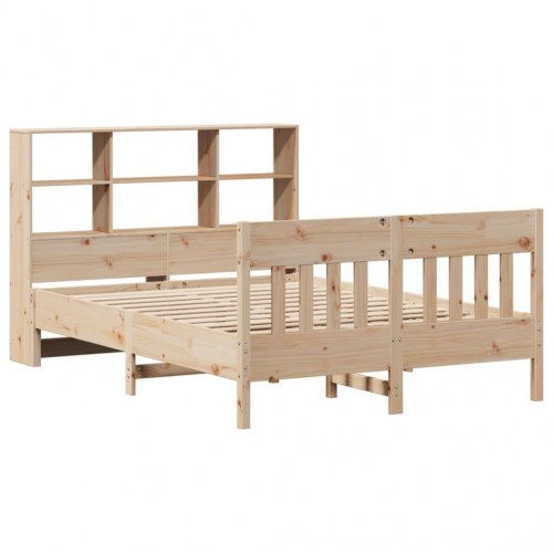 Sengeramme uden madras 160x200 cm massivt fyrretræ
