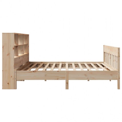 Sengeramme uden madras 180x200 cm massivt fyrretræ