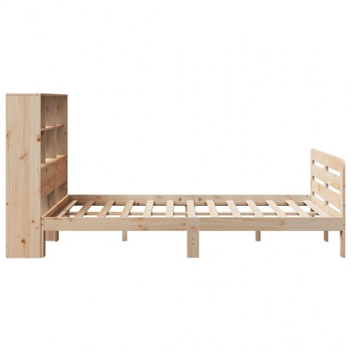 Sengeramme uden madras 120x190 cm massivt fyrretræ