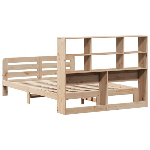 Sengeramme uden madras 120x190 cm massivt fyrretræ