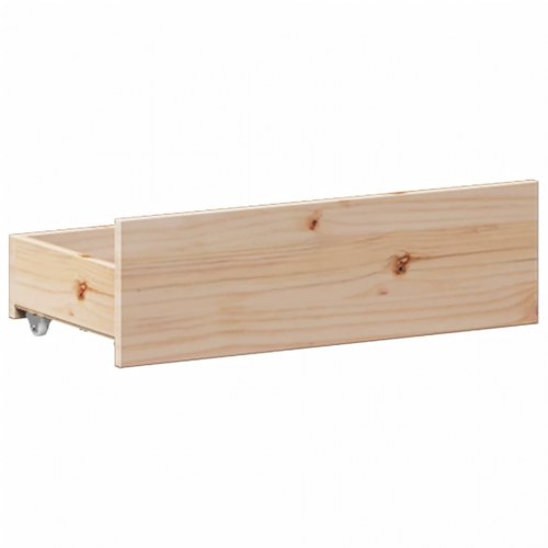 Seng med reol uden madras 140x200 cm massivt fyrretræ