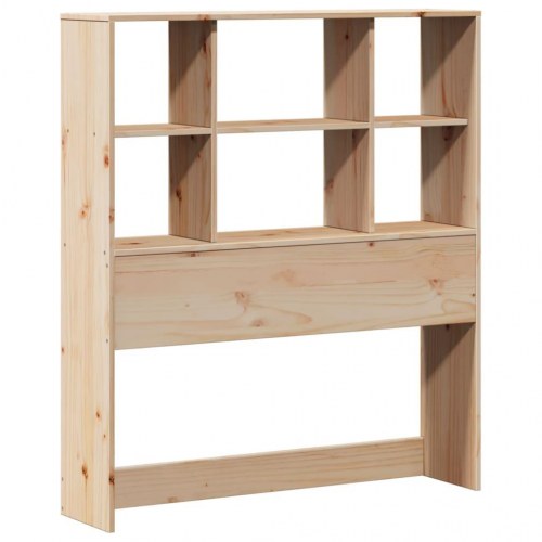 Sengeramme uden madras 75x190 cm massivt fyrretræ