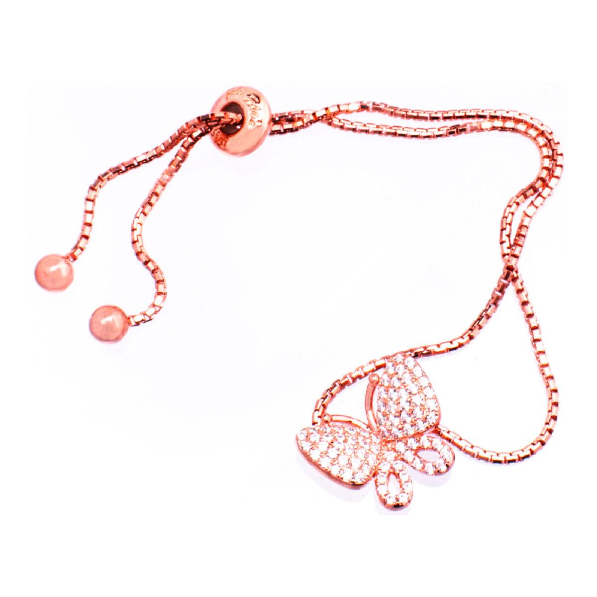 Armbånd Folli Follie 3b17s049rc Pink 12 Cm