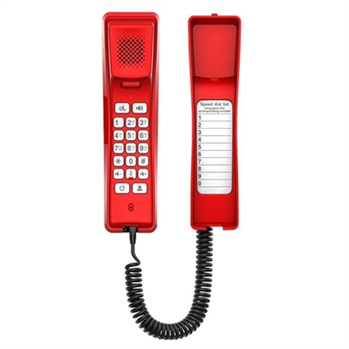 Fastnettelefon Fanvil H2u Red Rød