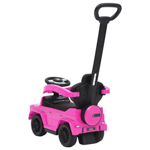 Skubbe-gåbil G63 pink