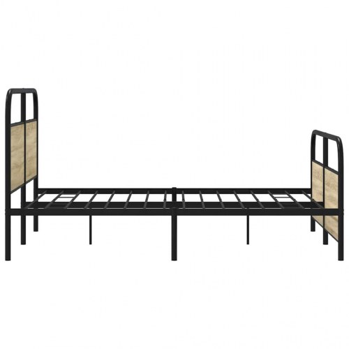 Sengeramme uden madras 160 x 200 cm i metal - sonoma-eg