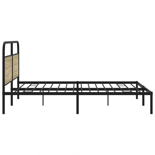 Sengeramme 180 x 200 cm med sengegavl - sonoma-eg