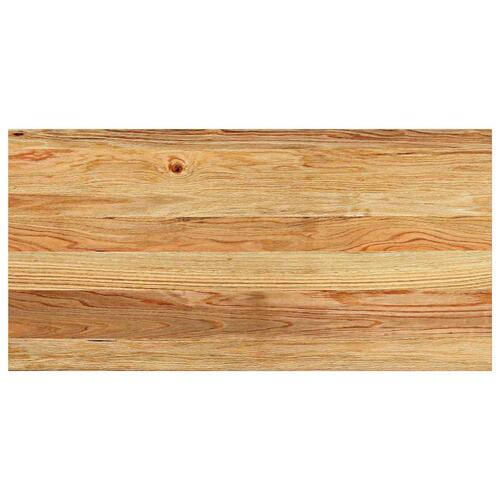 Vindueskarme 2 stk lysebrun 80x40x2 cm massivt egetræ