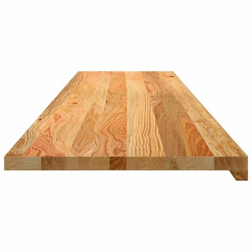 Vindueskarme i massivt egetræ - 2 stk, lysebrun, 160 × 40 × 2 cm
