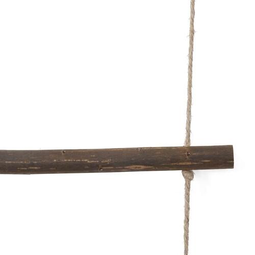 Vægdekoration stigeformet 50x150 cm naturlig gren