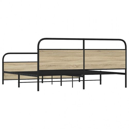 Sengeramme uden madras 200 x 200 cm - sonoma-eg