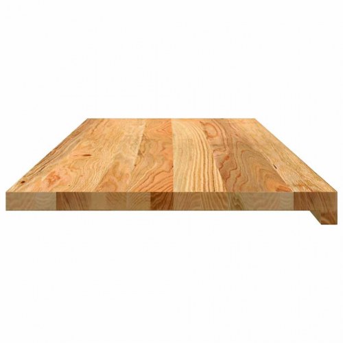 Vindueskarme i massivt egetræ 2 stk - lysebrun 100×40×2 cm