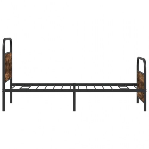 Sengeramme 107 x 203 cm - røget eg