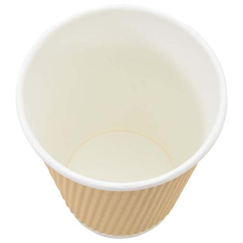 Kaffekopper af papir med låg 1000 stk. 12oz 300ml