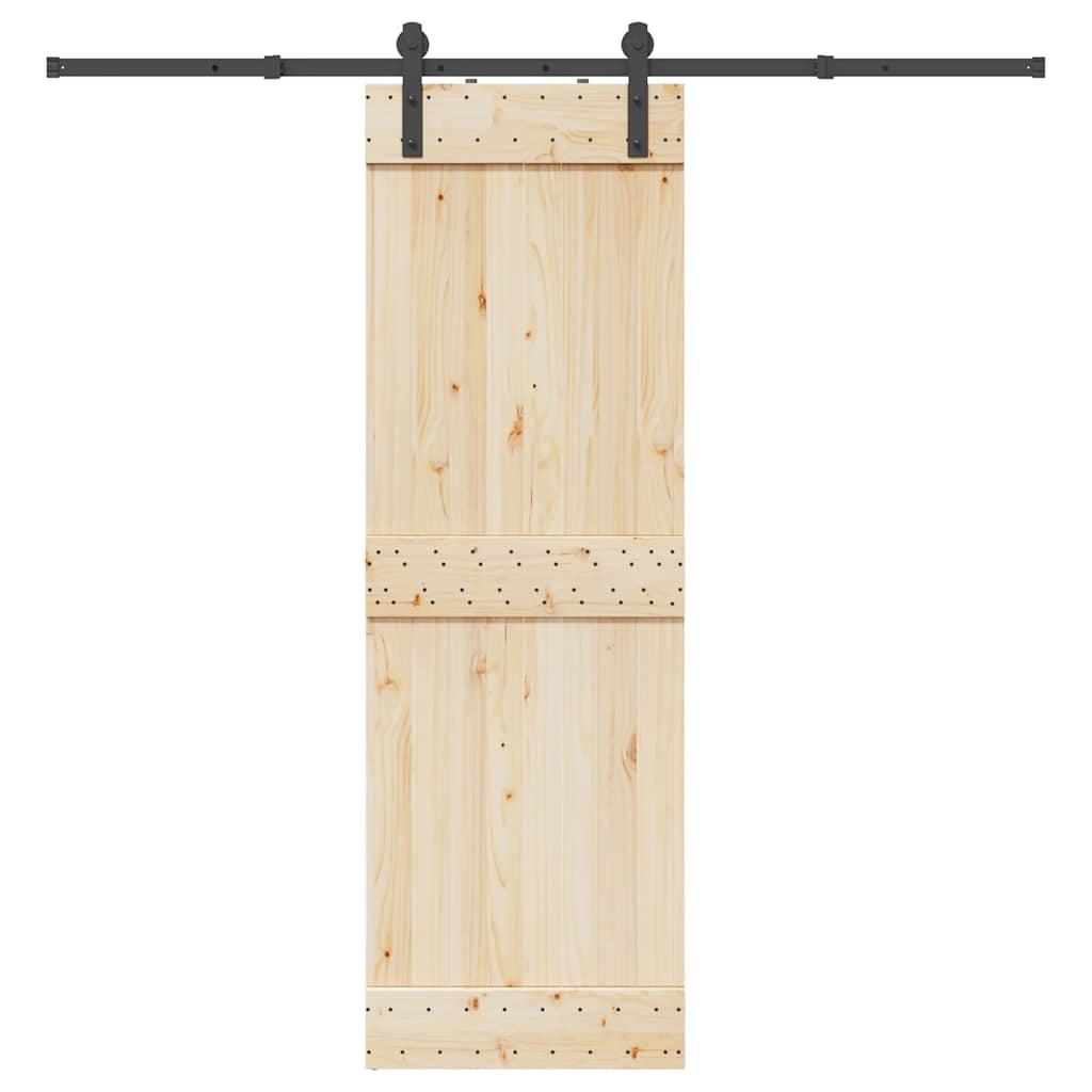 Skinnesæt Til Skydedør 213 5 Cm Stål Sort