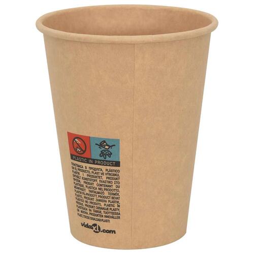 Kaffekopper af papir med låg 1000 stk. 12oz 300ml