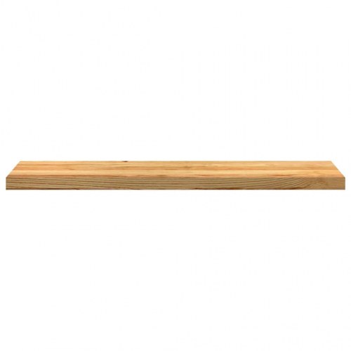 Vindueskarme i massivt egetræ 2 stk - lysebrun 110 × 30 × 2 cm