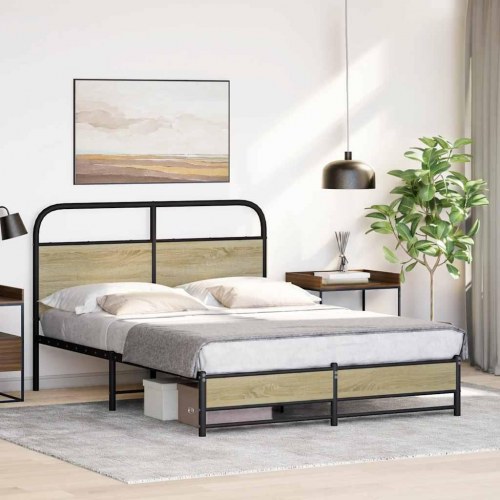 Sengeramme 120 x 200 cm uden madras - sonoma-eg