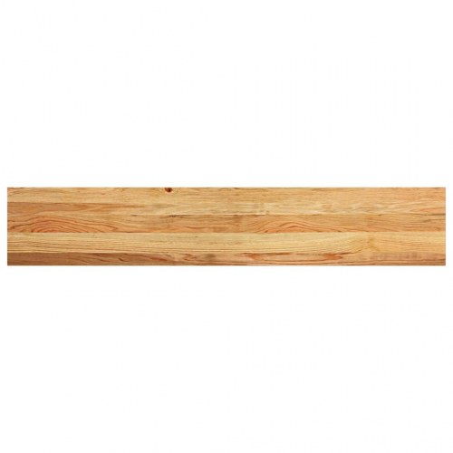 Vindueskarme 2 stk - lysebrun egetræ 140 × 30 × 2 cm