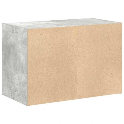 Skab med 2 skuffer 60 x 31 x 40 cm - betongrå